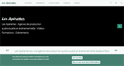 Desktop Screenshot of lesaperettes.com
